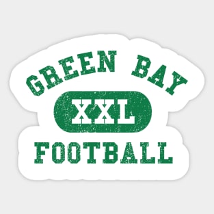 Green Bay Football II Sticker